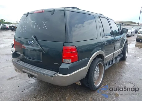 2003 Ford Expedition Eddie Bauer from USA, damaged, VIN 1FMFU18L73LA26533